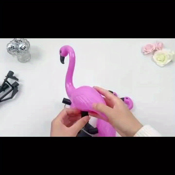 Set de 3 lumini solare Flamingo