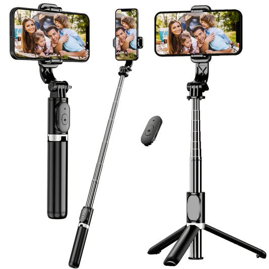 Stick selfie extensibil pentru telefon mobil de 40