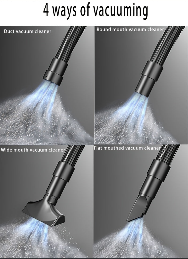 Suflantă de frunze portabilă electrică fără fir, fără perii, cu duză extinsă și mâner ergonomic antiderapant, care dispersează eficient frunzele căzute și zăpada pe curți, peluze, grădini, alei, terase și ve