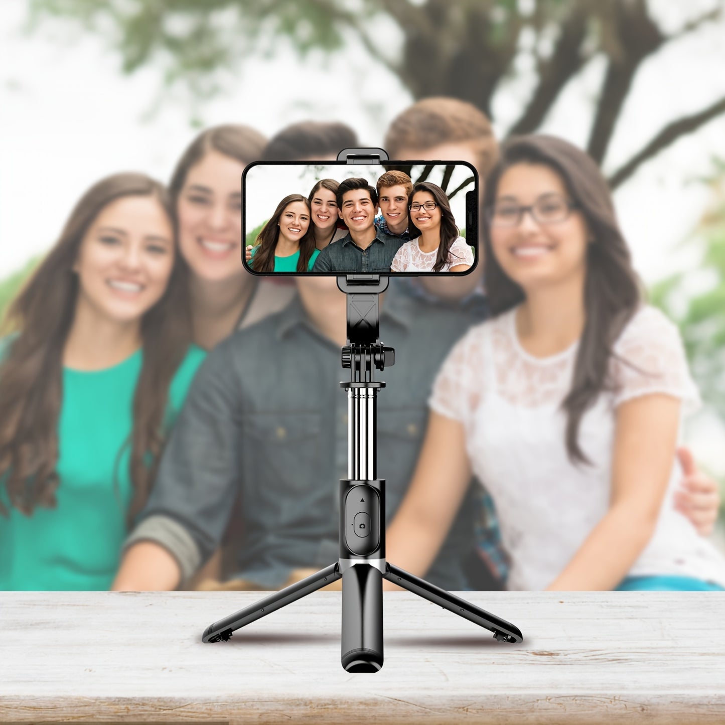 Stick selfie extensibil pentru telefon mobil de 40