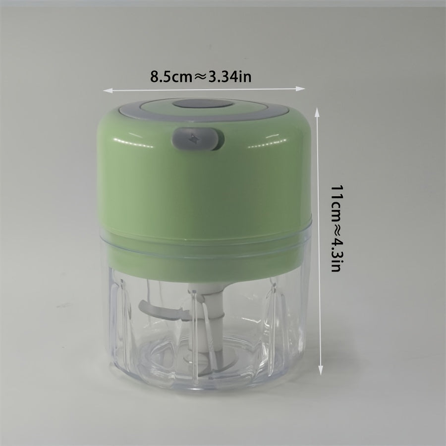 Robot de bucătărie și blender portabil alimentat prin USB cu lame din oțel inoxidabil