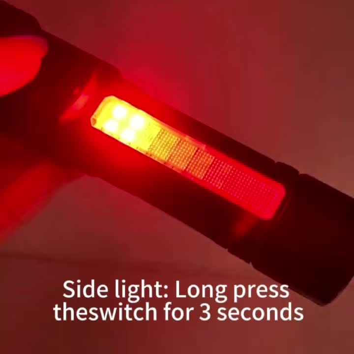 Set 2 lanterne LED portabile cu încărcare USB, XP50 de mare putere, 350 lumeni, 1200mAh