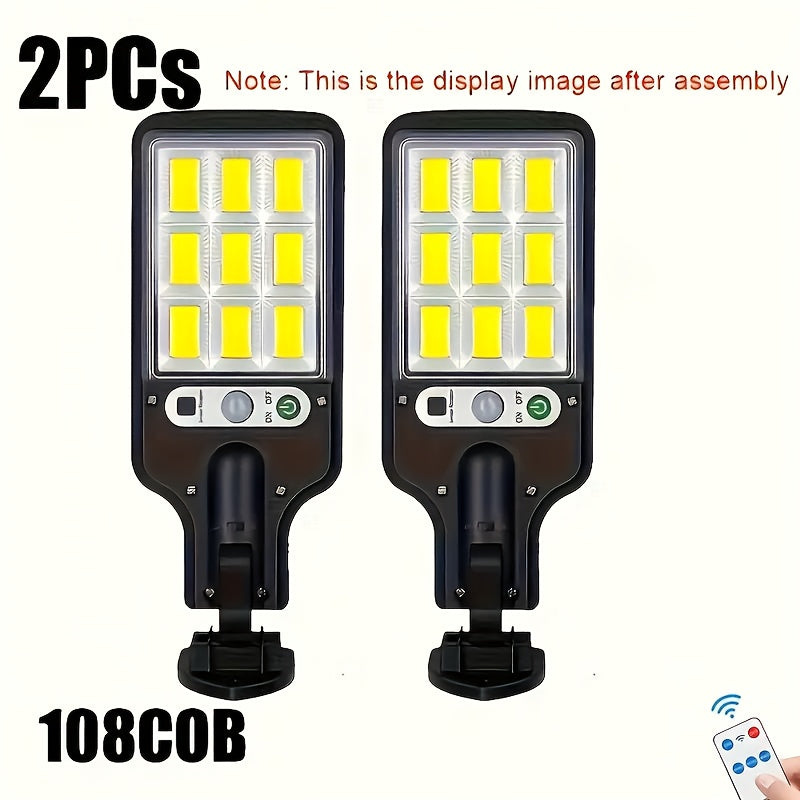 Lumini cu senzor de mișcare solară cu telecomandă