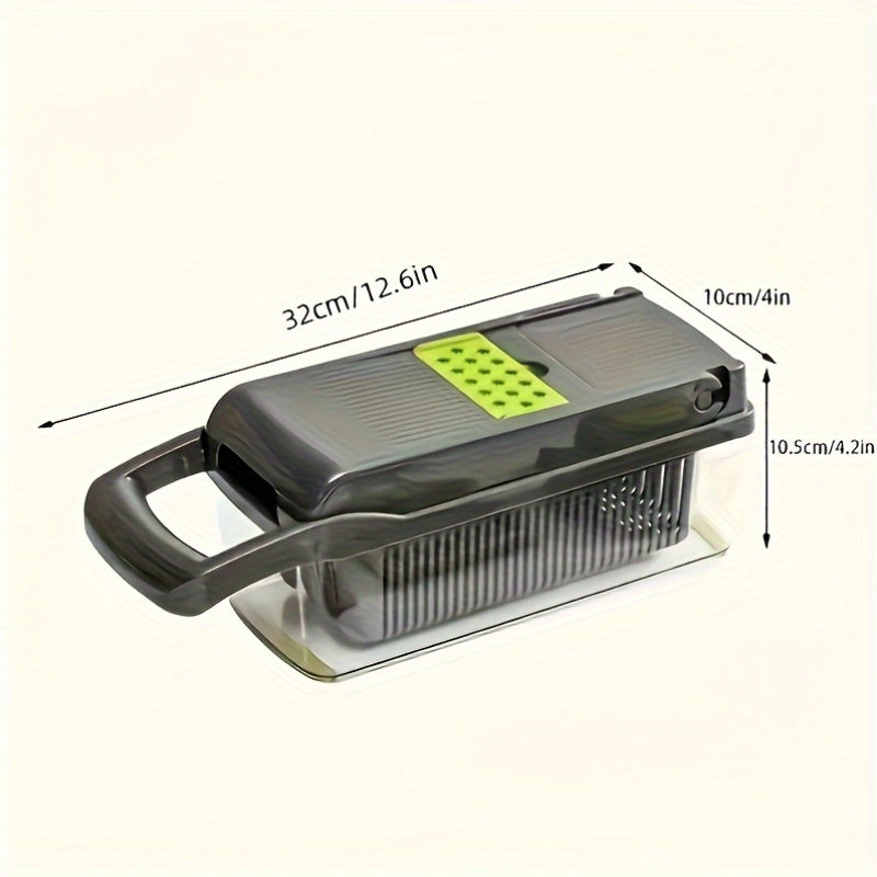 Set de feliat și tăietor de legume multifuncțional 16 în 1