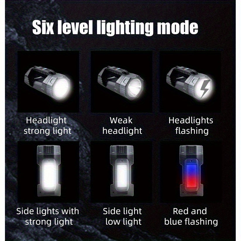 Lanternă solară LED multifuncțională