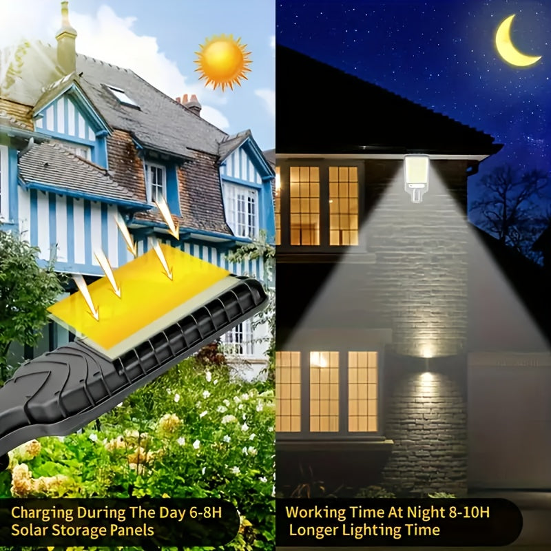 Lumini cu senzor de mișcare solară cu telecomandă