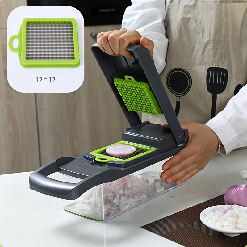 Set de feliat și tăietor de legume multifuncțional 16 în 1