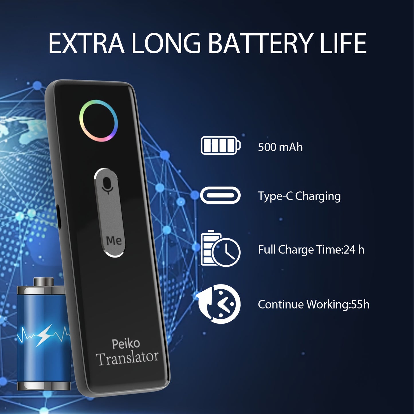 Dispozitiv portabil de traducere a limbilor străine